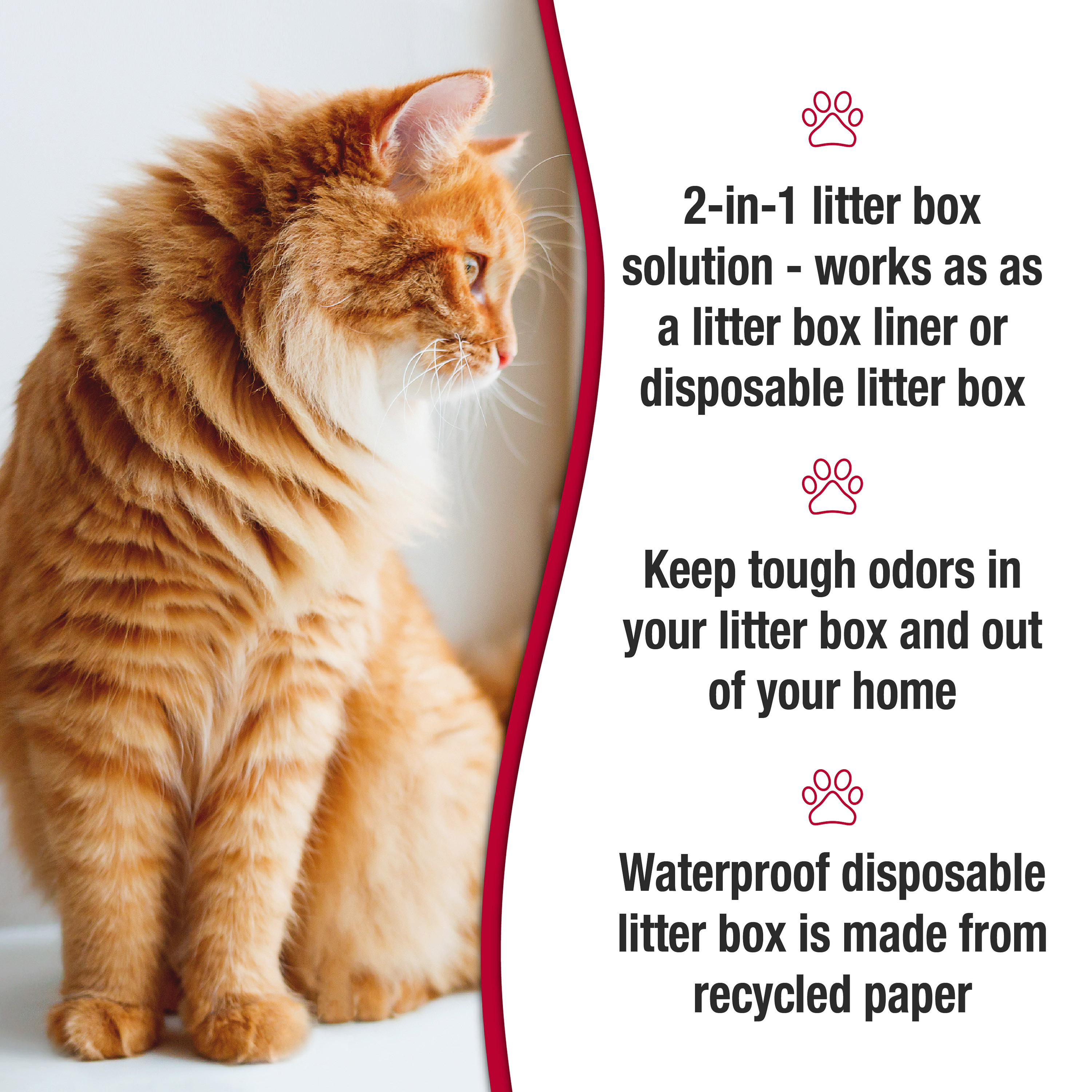 Nature's miracle jumbo hotsell litter box liners
